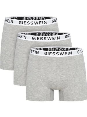 Foto van product GIESSWEIN Boxershorts grijs gemêleerd / zwart / wit