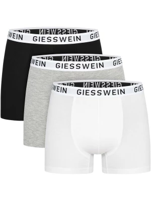 Foto van product GIESSWEIN Boxershorts grijs gemêleerd / zwart / wit