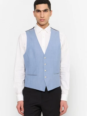 Foto van product Gilet Boss lichtblauw