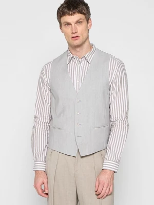 Foto van product Gilet Boss lichtgrijs