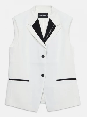 Foto van product Gilet KARL LAGERFELD wit