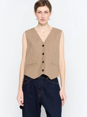 Foto van product Gilet Modström zandkleur