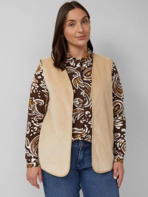 Foto van product Gilet voor binnen van corduroy met teddy voering s.Oliver bruin