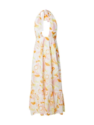 Foto van product Gina Tricot Jurk geel / oranje / rosa / wit