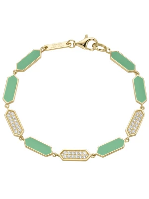 Foto van product Giorgio Martello Milano Armband goud / groen