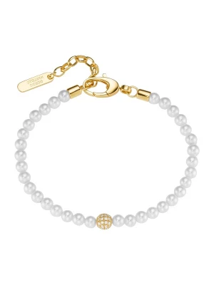Foto van product Giorgio Martello Milano Armband goud / wit