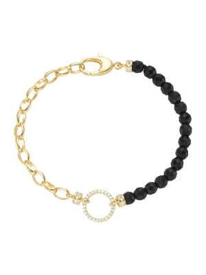 Foto van product Giorgio Martello Milano Armband goud / zwart