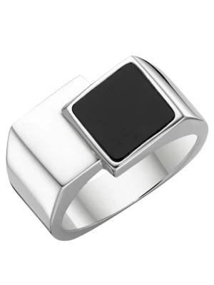 Foto van product Giorgio Martello Milano Ring zwart / zilver