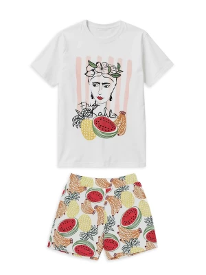 Foto van product Gisela Pyjama geel / groen / rood / offwhite