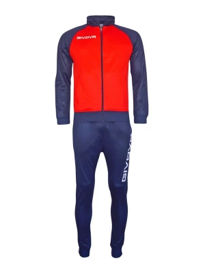 Foto van product Givova Joggingpak navy / rood
