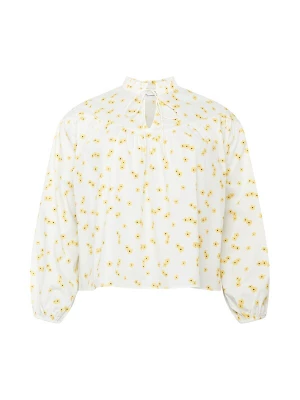 Foto van product GLAMOROUS CURVE Blouse geel / zwart / wit