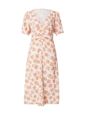 Foto van product GLAMOROUS Jurk abrikoos / pasteloranje / wit