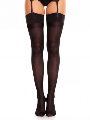 Foto van product GLAMORY Kousen 'Noir 60 Microfaser Strapse' zwart