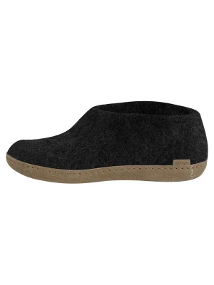 Foto van product Glerups Huisschoenen 'Ledersohle' donkergrijs