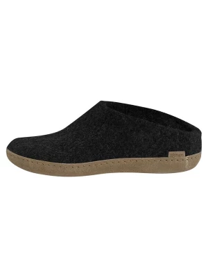 Foto van product Glerups Huisschoenen 'Ledersohle' donkergrijs