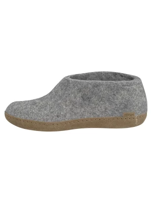 Foto van product Glerups Huisschoenen 'Ledersohle' grijs