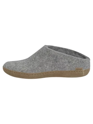 Foto van product Glerups Huisschoenen 'Ledersohle' grijs
