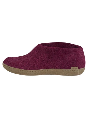Foto van product Glerups Huisschoenen 'Ledersohle' lila