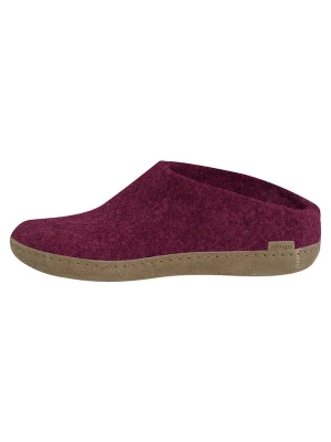 Foto van product Glerups Huisschoenen 'Ledersohle' lila