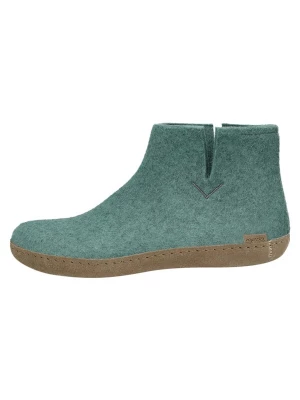 Foto van product Glerups Huisschoenen 'Ledersohle' turquoise