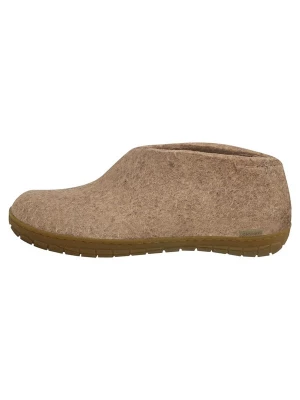 Foto van product Glerups Huisschoenen 'Naturkautschuksohle' beige