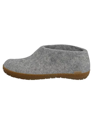 Foto van product Glerups Huisschoenen 'Naturkautschuksohle' grijs