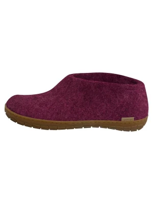 Foto van product Glerups Huisschoenen 'Naturkautschuksohle' lila