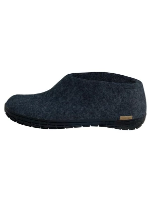 Foto van product Glerups Huisschoenen 'Naturkautschuksohle Schwarz' blauw