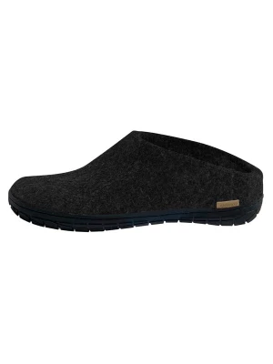 Foto van product Glerups Huisschoenen 'Naturkautschuksohle Schwarz' zwart