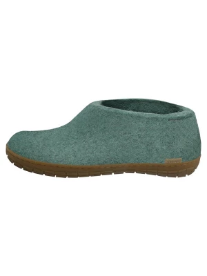 Foto van product Glerups Huisschoenen 'Naturkautschuksohle' turquoise