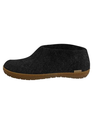 Foto van product Glerups Huisschoenen 'Naturkautschuksohle' zwart