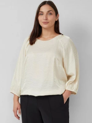 Foto van product Glimmende O-vormige blouse s.Oliver beżowy