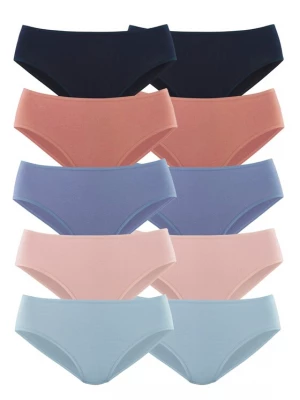 Foto van product GO IN Slip marine / saffier / lichtblauw / zalm roze / rosa