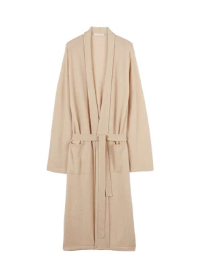 Foto van product GOBI Cashmere Badjas lang 'Men' Cashmere Robe' beige