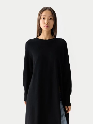 Foto van product GOBI Cashmere Gebreide jurk 'Gobi Cashmere Side-Slit Maxi Dress' zwart