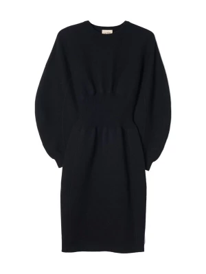 Foto van product GOBI Cashmere Jurk 'Cashmere Sculptural Dress' zwart
