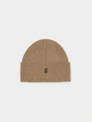 Foto van product GOBI Cashmere Muts 'Ribbed Chunky Beanie' taupe