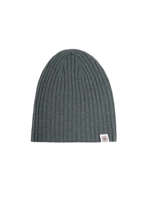 Foto van product GOBI Cashmere Muts 'Unisex Cashmere Rib Knit Hat' grey denim