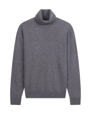 Foto van product GOBI Cashmere Trui 'Men's Essential Turtleneck Cashmere Sweater' grey denim