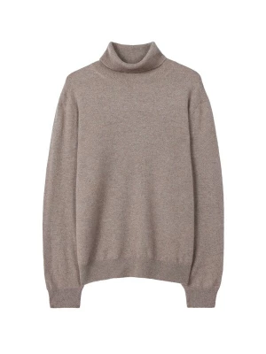 Foto van product GOBI Cashmere Trui 'Men's Essential Turtleneck Cashmere Sweater' taupe