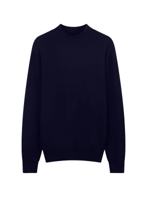 Foto van product GOBI Cashmere Trui 'Men's Timeless Mock Neck Cashmere Sweater' navy