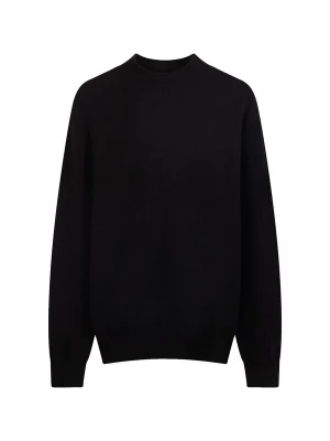 Foto van product GOBI Cashmere Trui 'Men's Timeless Mock Neck Cashmere Sweater' zwart