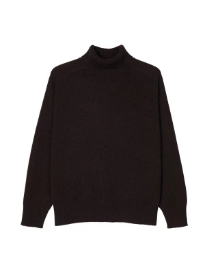 Foto van product GOBI Cashmere Trui 'Unisex High-Neck Cashmere Sweater' donkerbruin