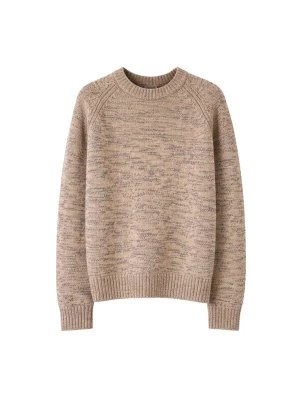 Foto van product GOBI Cashmere Trui 'Unisex Mouline Cashmere Sweater' lichtbeige