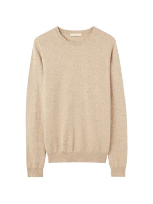 Foto van product GOBI Cashmere Trui 'Women's Essential Cashmere Crewneck Sweater' champagne