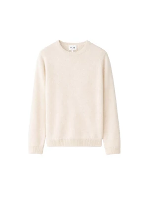 Foto van product GOBI Cashmere Trui 'Women's Essential Cashmere Crewneck Sweater' natuurwit