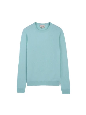 Foto van product GOBI Cashmere Trui 'Women's Essential Cashmere Crewneck Sweater' turquoise