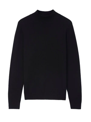 Foto van product GOBI Cashmere Trui 'Women's Essential Cashmere Mock Neck Sweater' black denim