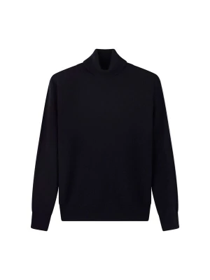 Foto van product GOBI Cashmere Trui 'Women's Timeless Cashmere Turtleneck Sweater' navy