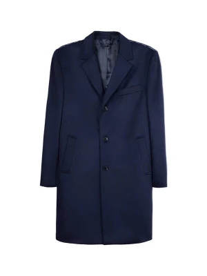Foto van product GOBI Cashmere Tussenjas 'Men’s Cashmere Coat with Notched Lapels' navy